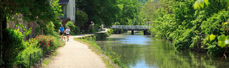 A Scenic Walk Along the D&R Canal in New Jersey